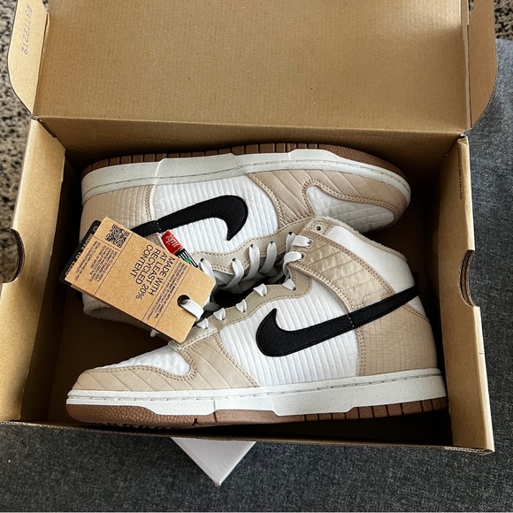 Nike Other - Nike Dunk High Next Nature Toasty Rattan Sneakers